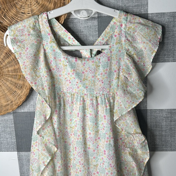 Shabby chic Easter Dress Boho - Picture 2 of 8